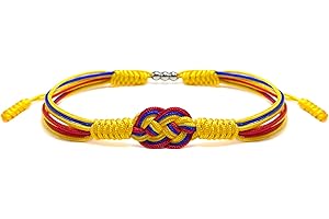 Colombia Infinity String Bracelet: Forever Country Proud