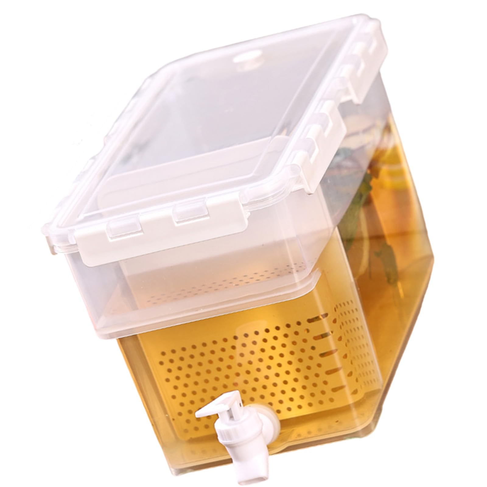 Tsophreniq Large Capacity Iced Beverage Dispenser Leak Proof Container with Tap for Home Kitchen Outdoor Event Large Capacity Beverage Container for Parties