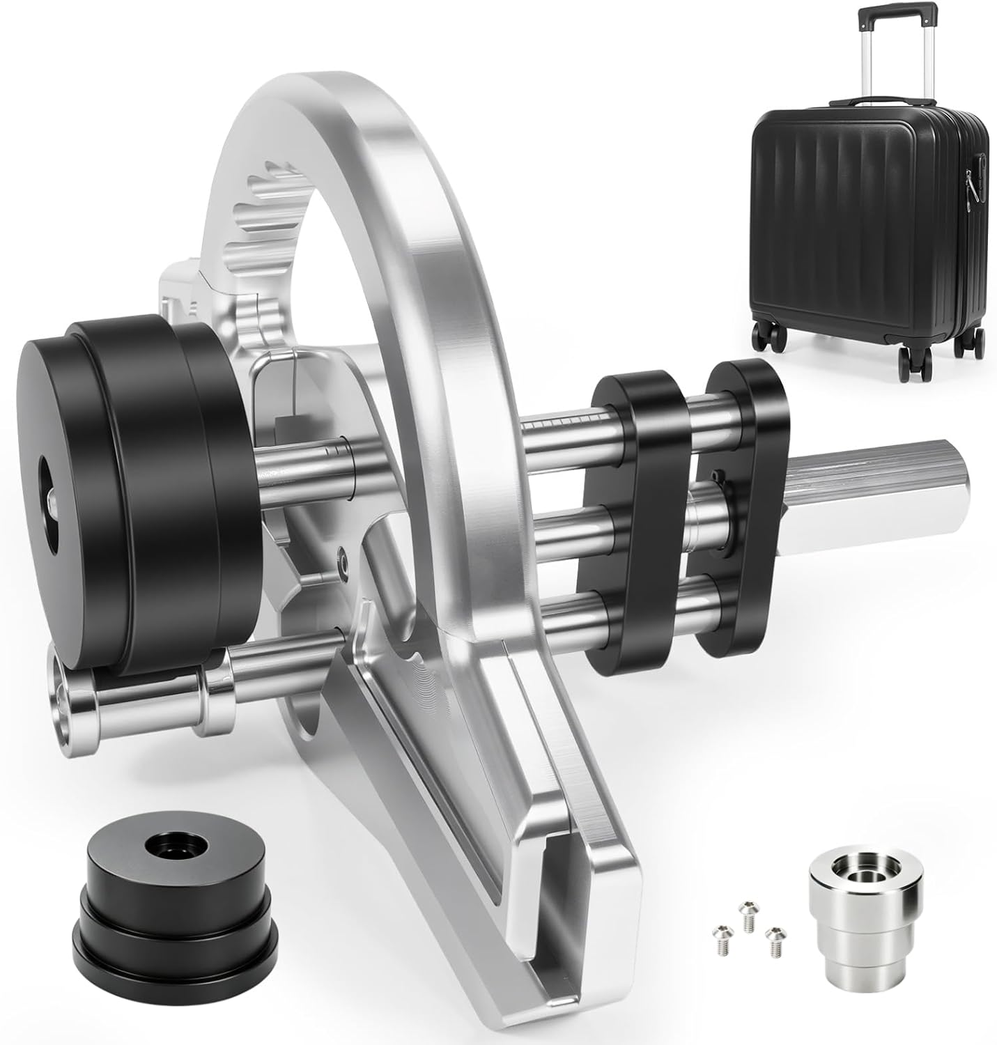 11676 Siding Brake Buddy, Fit for Tapco PRO 14, PRO 19, Windy SP, MX Series Braking System - Upgrade 6061 Aluminum Brake Tool with Portable Wheeled Storage Case