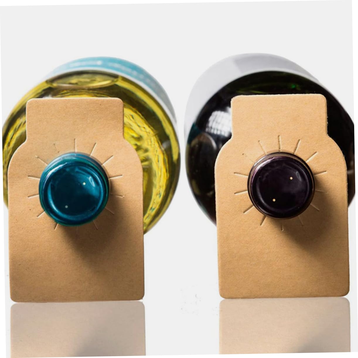 Etichette per Bottiglie di Vino Riutilizzabili 200 Pezzi in Carta