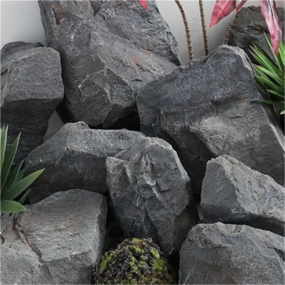 Artificial Fake Rock – Realistic Landscape Rock, 13.8 X 10.6 X 8.7 Inch, Lightweight PU & Foam, For Landscaping, Well Covers, Garden Decor, Indoor