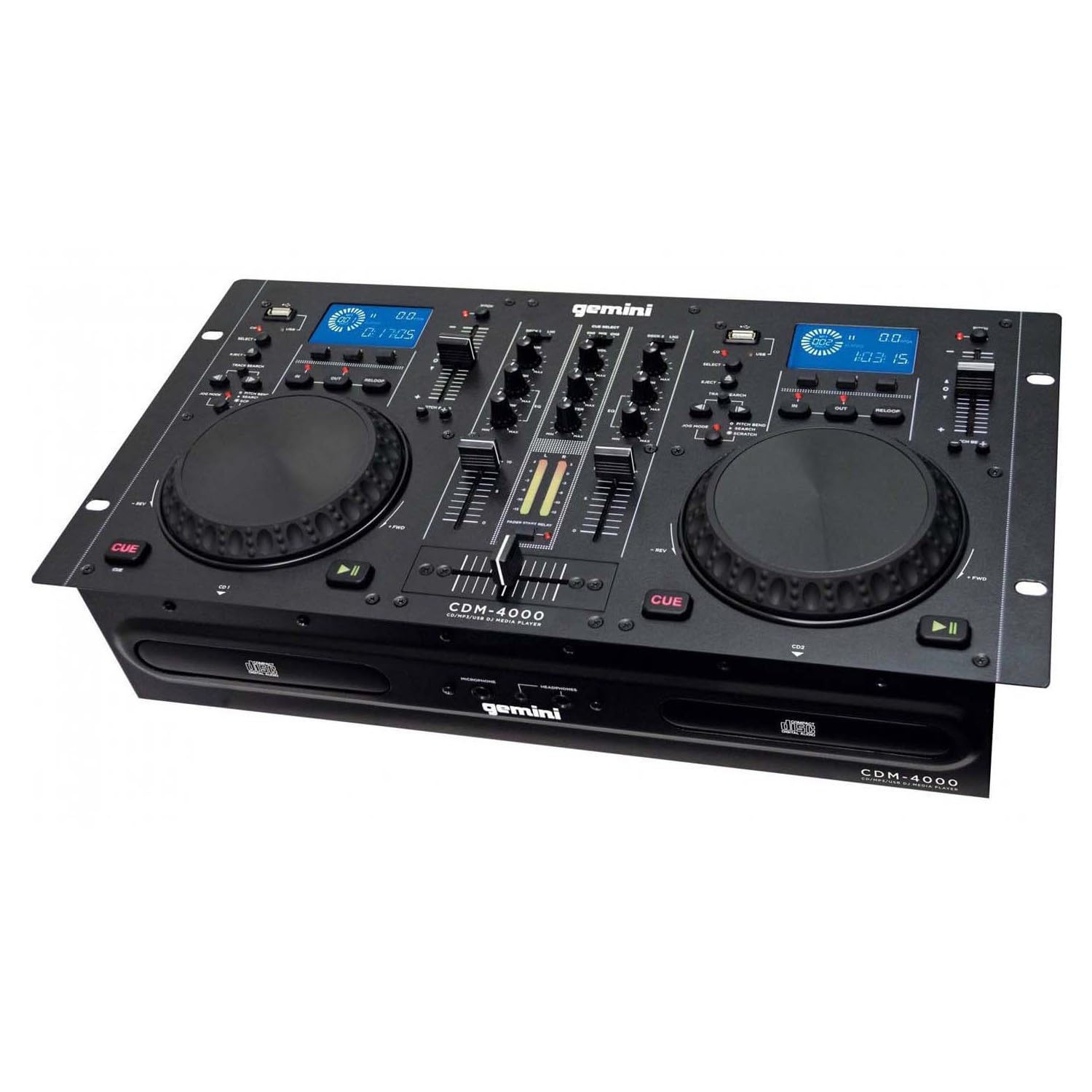 gemini CDM-4000 DJ ミキサー Gemini CDM-4000 DJミキサー CD/MP3/USB