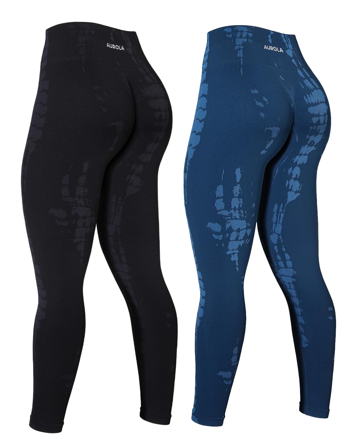 AUROLA Serpent Seamless Scrunch Workout Leggings