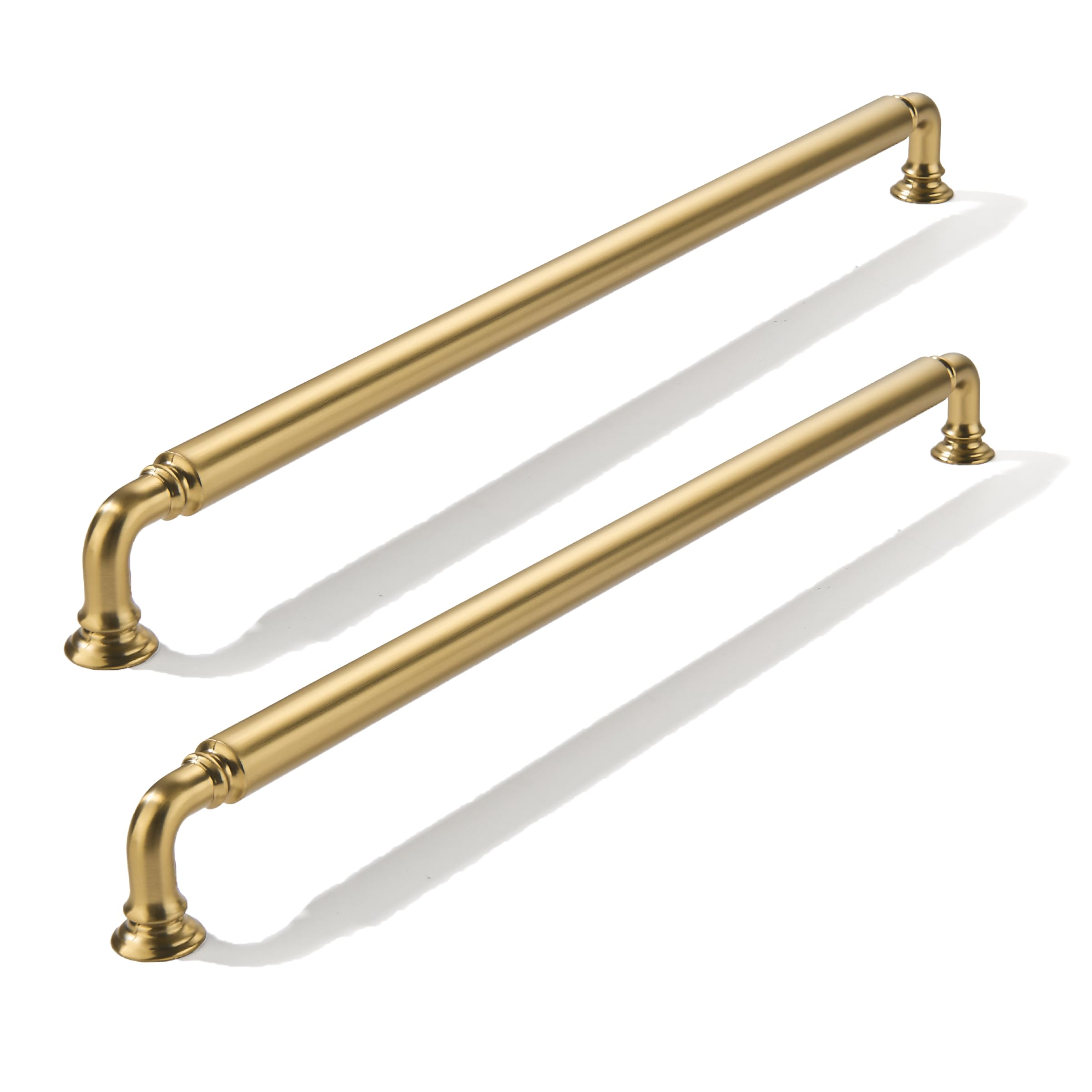 2 Pack 6 Inch Hole Center Champagne Bronze Cabinet pulls Champagne Brass Heavy-Duty Solid Cabinet Handle Hardware Suitable for cabinets Dressers Kitchens and Bathroom cabinets. — Amazon image 24