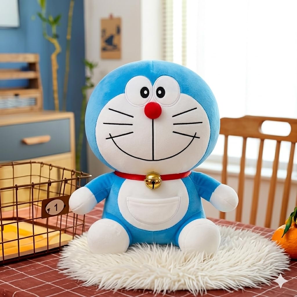 Doreamon blue Soft Toys Plush Stuffed Teddy Bear for Kids Birthday Gift-image-9