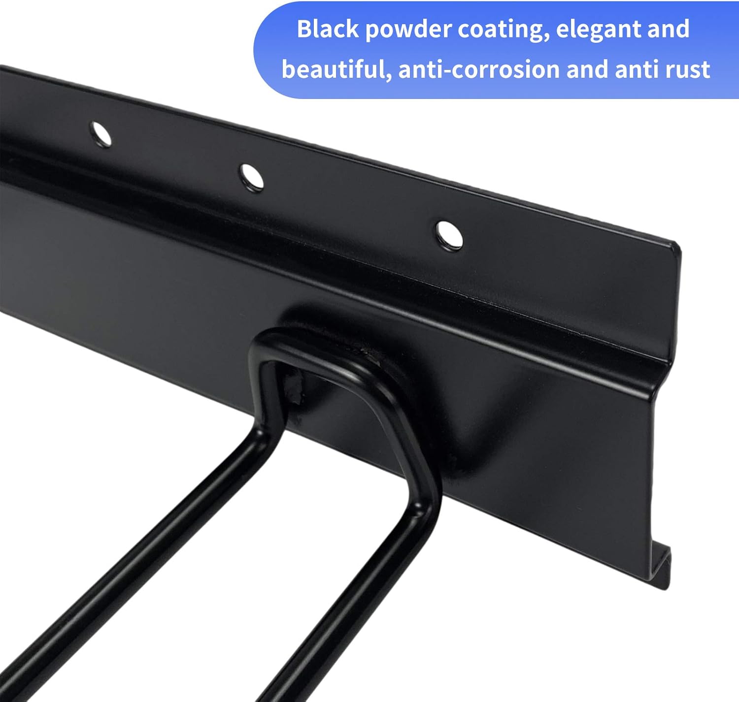 Tool Storage Rack Wall Mount Heavy Duty Solid Steel 35.8inch Utility Racks Garage Organizer with Screws, Holds Garden & Yard Hand Tools-Max Load 280lb Black : Tools & Home Improvement