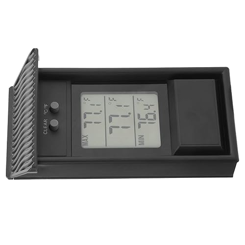Miniatura 5 de Medidor de temperatura digital de termómetro para interiores y exteriores para invernadero de jardín