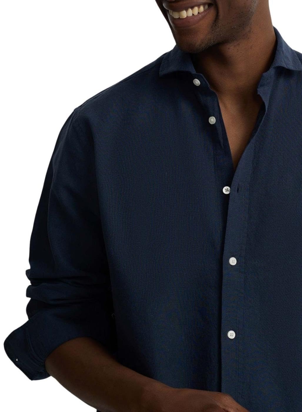 SILBON Camisa Sport Lino