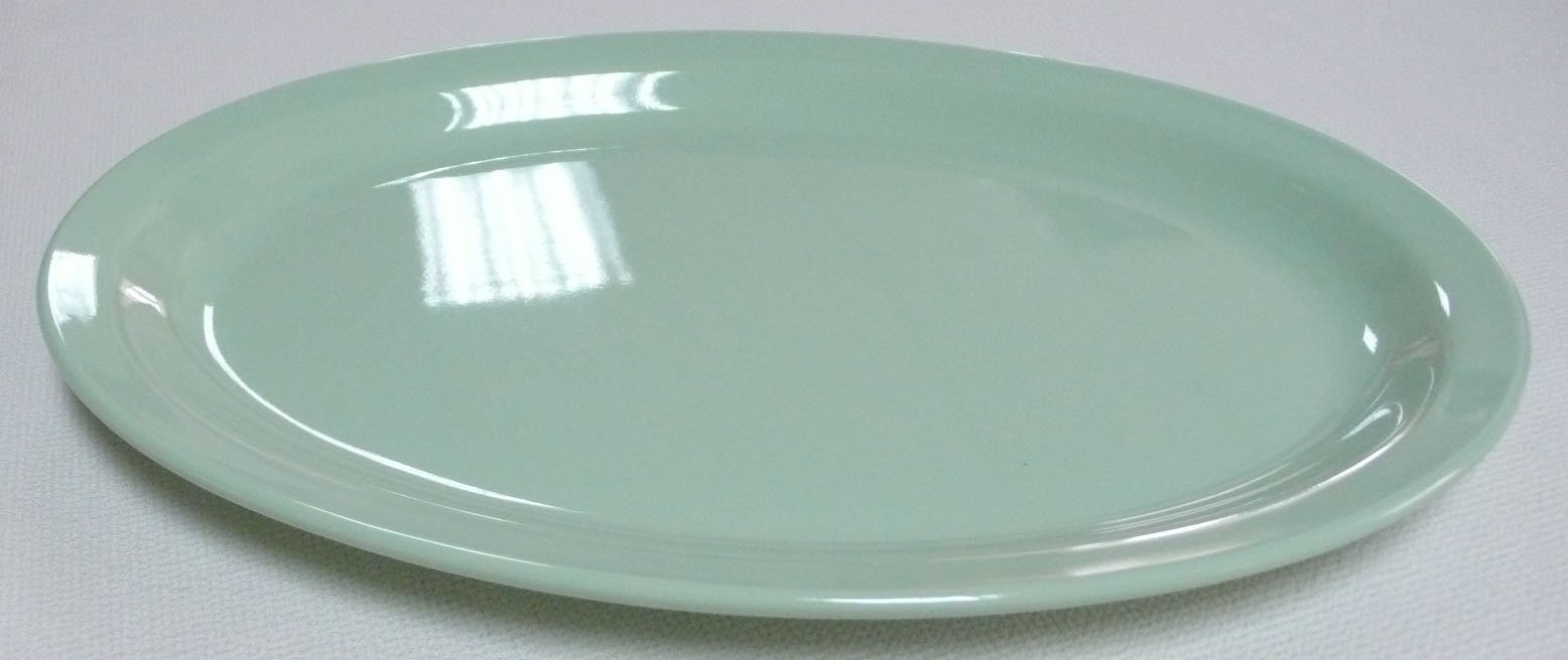 Nessico Collection Melamine 13" by Yanco – Large, Melamine, Green, Pack of 24, Model NS-513G