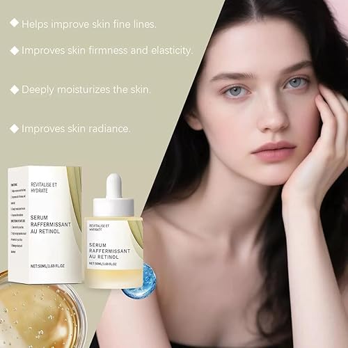 Miniatura 7 de Retinol 0.2-ácido hialurónico nueva generación doble esencia  Antiarrugas, reafirma la piel, reduce las arrugas, protege la barrera de la piel