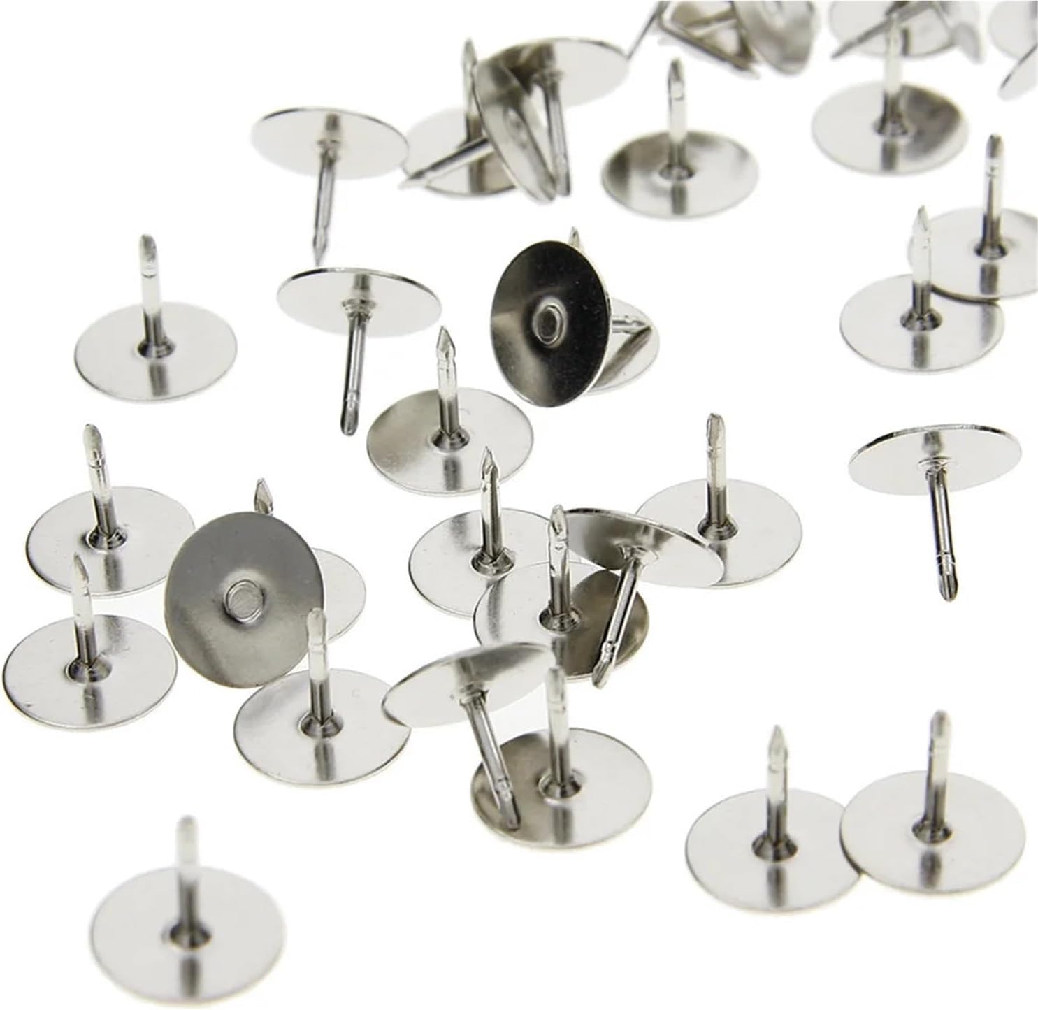 Pin Backs for Crafts 500-Piece Metal Brooch Squeeze Badge Bases for Tie Tacks Pin Backs Jewelry Making for Securing All Standard Enamel/Metal Craft Pins(Gold)