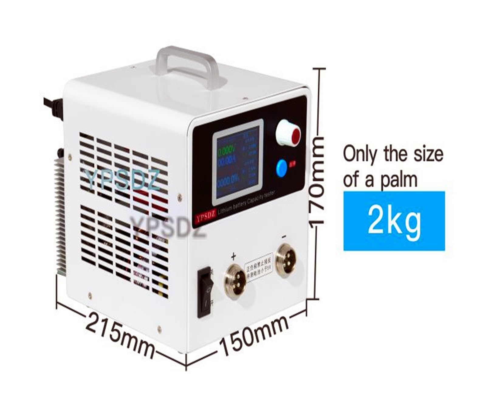 YPSDZ-0550 Probador de Capacidad de batería de Litio Instrumento de detección de Carga y Descarga de celda única Instrumento de Equilibrio de Descarga, Alta Eficiencia