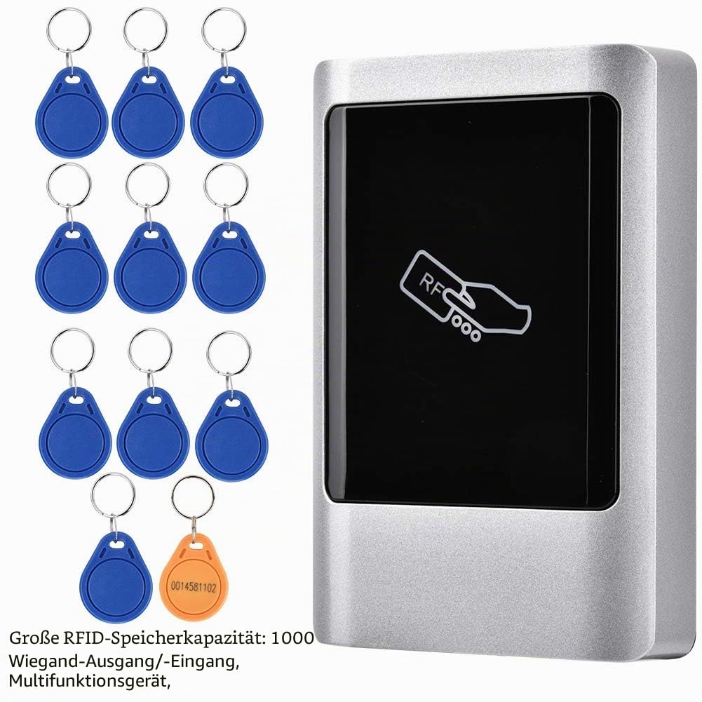 Sonew RFID Standalone Touchscreen Zutrittskontrolle Kartenleser - Wasserdichte Smartcard Tür Access Management Panel (IC)