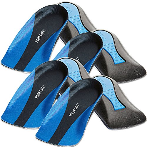 ProFoot Plantar Fasciitis Heel Insert Men's, 1 pair (Pack of 4)