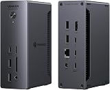 UGREEN Revodok Max 213 Dock Thunderbolt 4 40Gbps Station Accueil 13 en 1 Dual 4K 60Hz Unique 8K 30Hz Écran Extension 90W Charge pour Ordinateur avec USB 10Gbps RJ45 2.5GbE SD TF 3.5mm Audio Port - 1