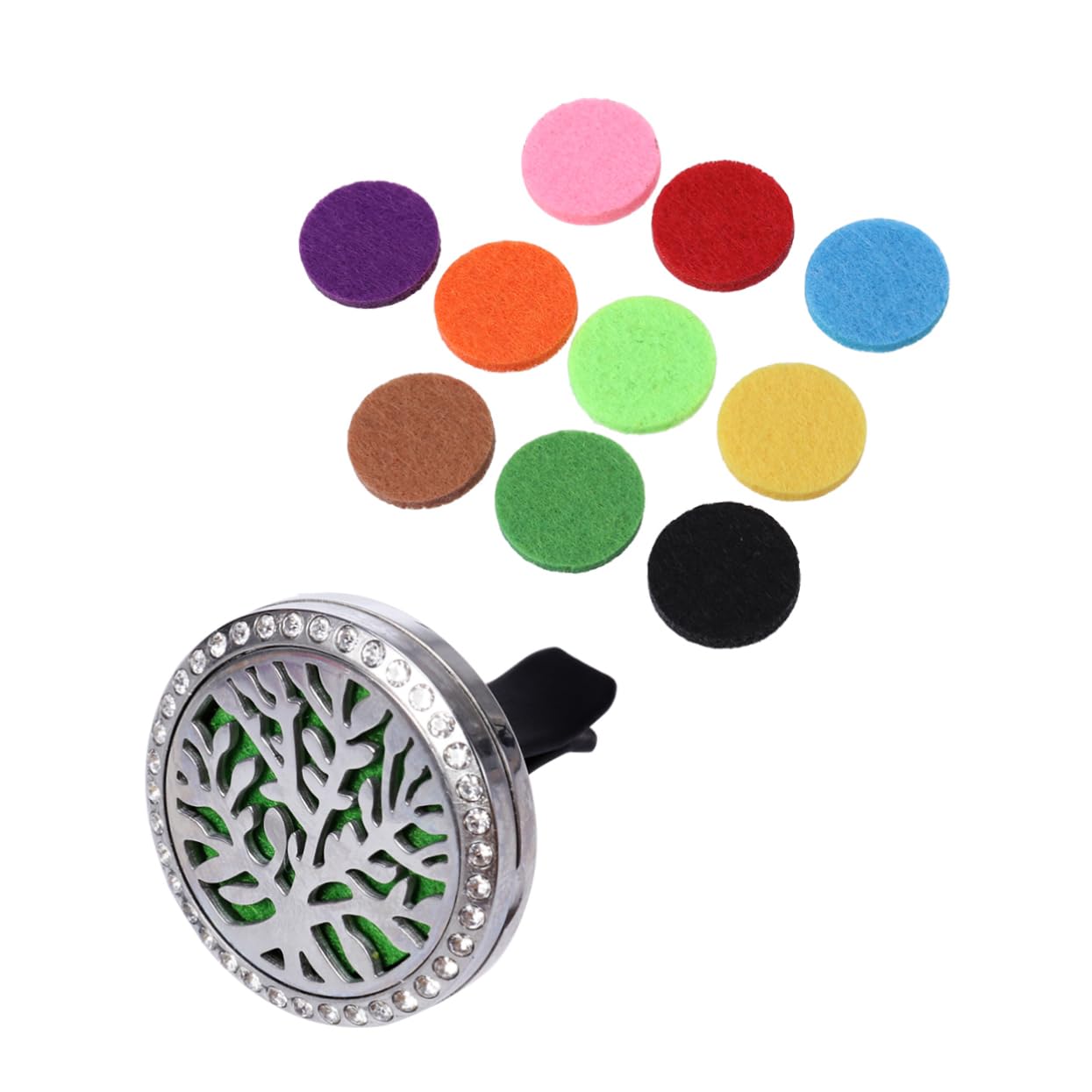  SUPVOX Diffusore Di Profumo A529 Per Casa e Ufficio con 10 Fette Aromatiche
| Supvox A529 - Diffusore Di Profumo Con Cl