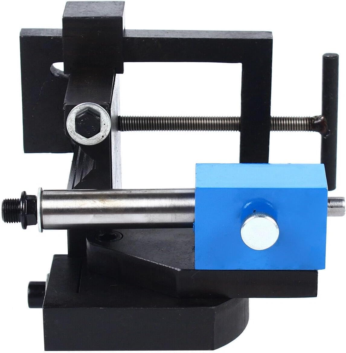 Pipe and Tube Notcher Adjustable 0-50 Degrees with 2-Axis Clamp & Precision Saw Teeth Heavy-Duty Cutter for 3/4-3 Inch OD Steel Pipes