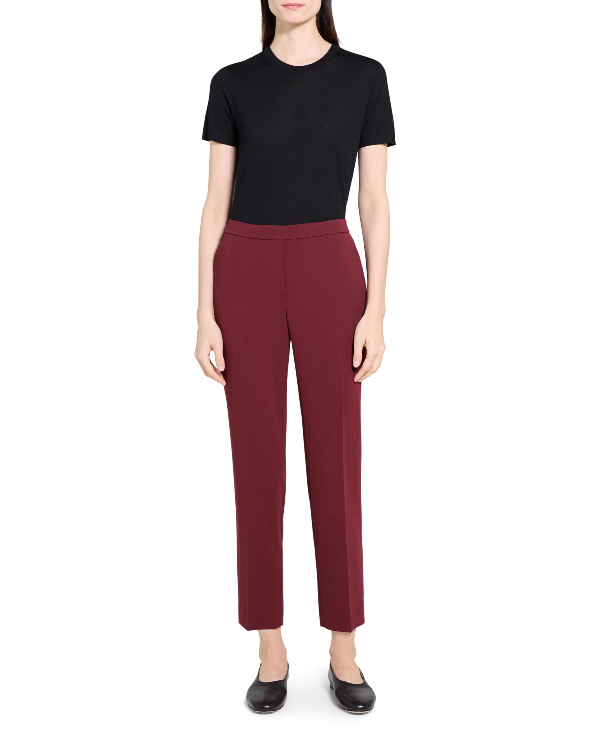 Theory Womens Treeca Pull on Pant