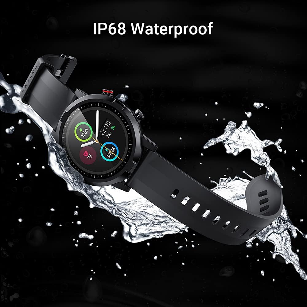 HAYLOU Smartwatch Bluetooth GPS Versão Global, Preto | Amazon.com.br