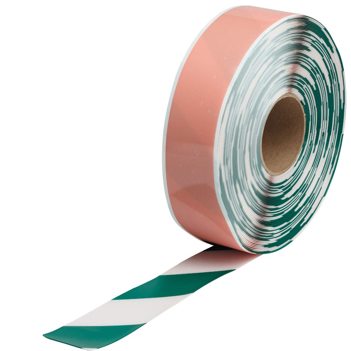 Brady Toughstripe® Max Floor Marking Tape 2 in W X 100 Ft L Vinyl Green/White