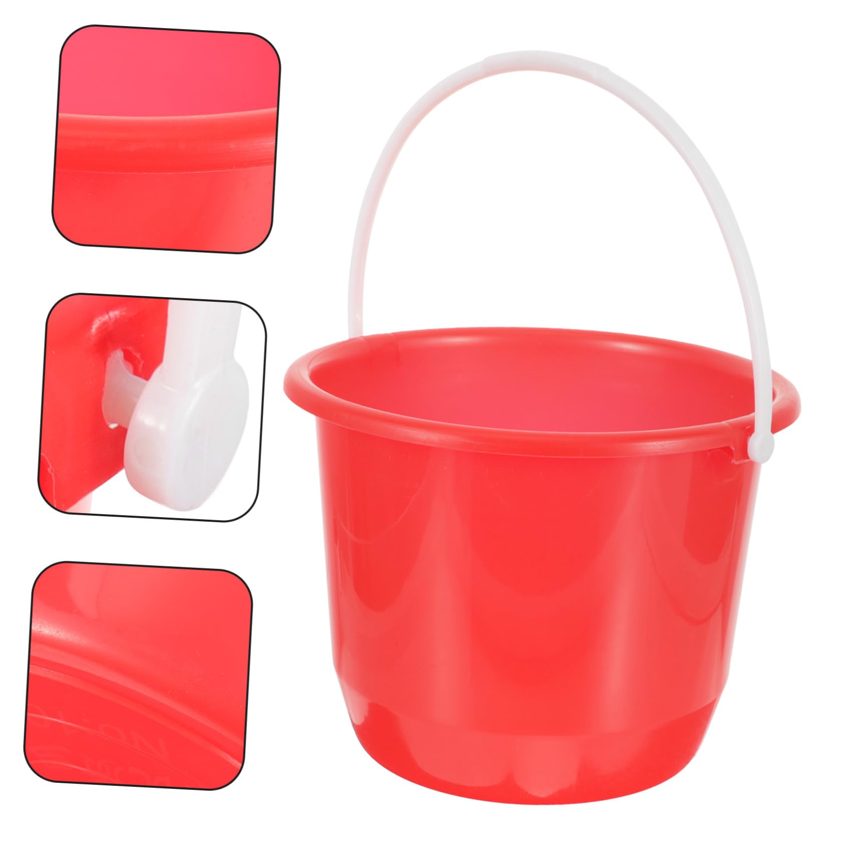 2 Pièces Seau Plastique Multi Usage avec Seau de Rangement pour Maison Jardin et Camping