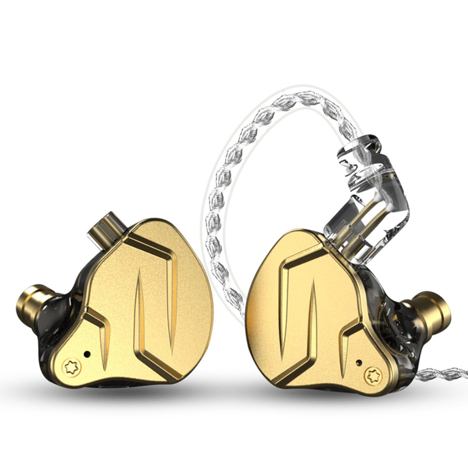 Yosoo Health Gear Cuffie Intracanalari Cablate, Driver Ibrido 1BA Più 1DD