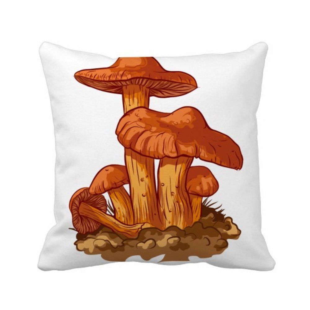 Oreiller champignon blanc pour décorer le canapé du salon ambiance cosy