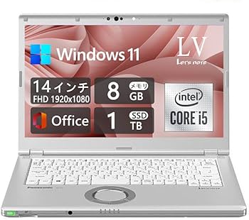 m19✨Core i5/ 8世代 快適 /薄型軽量/爆速SSD✨ノートパソコン Amazon.co.jp: 【整備済み品】 頑丈・軽量デザイン ノート