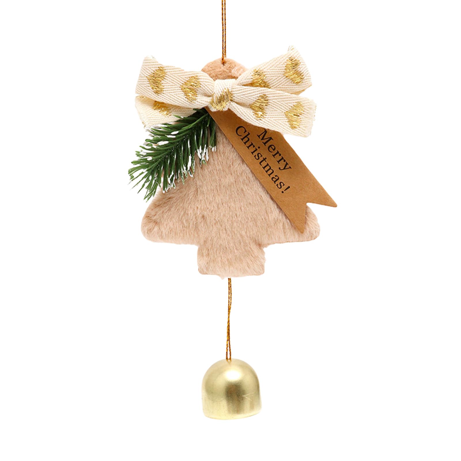 Elnwnnkc F Christmas Bells Ornament Christmas Decorations Decorative Bells Hanging Pendants Or Home Party Decoration Ornament