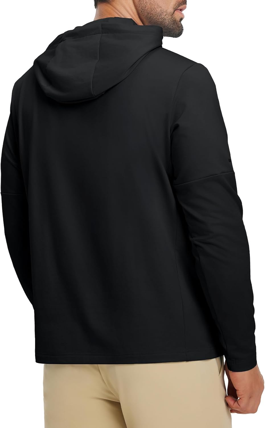 M MAELREG Hoodies for Men Golf Fleece Hooded Sweatshirts Dry Fit Athletic Lightweight Casual Midlayer Mens Hoodies Pullover - Image 3