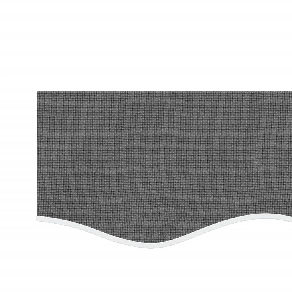 Markisenvolant Anthrazit Gestreift 580x20 cm