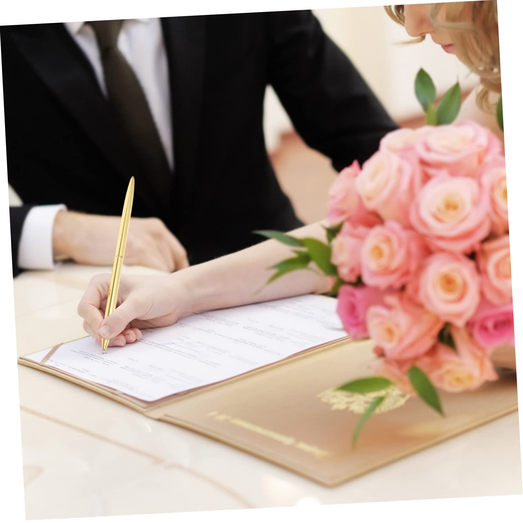 VILLCASE 10stücke Kugelschreiber Für Büro Und Geschäft Eleganter Schreibstift Mit Schnelltrocknender Für Bank Hotel Und Konferenzen