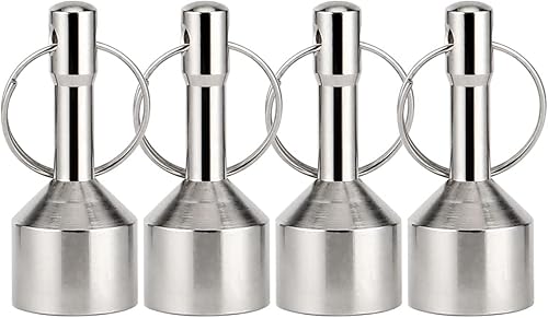 Llavero magnético para probar latón, imanes de bolsillo con imán de neodimio fuerte de tierras raras, probador de imán de llavero para oro, plata,