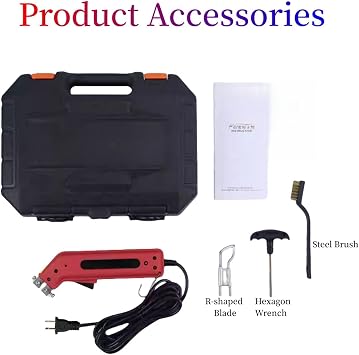 Handheld Electric Hot Knife Cutter and Heat Sealer Rope Healing Professional Hot Cutting Knife Fabric Cloth Cutter