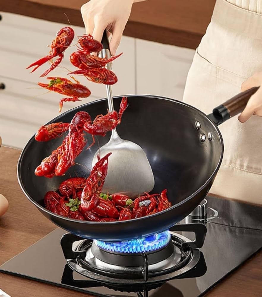 鉄製 中華鍋 北京鍋 中華鍋 鉄 KYS 33cm : 厨房用品 安吉 - 通販 - Yahoo