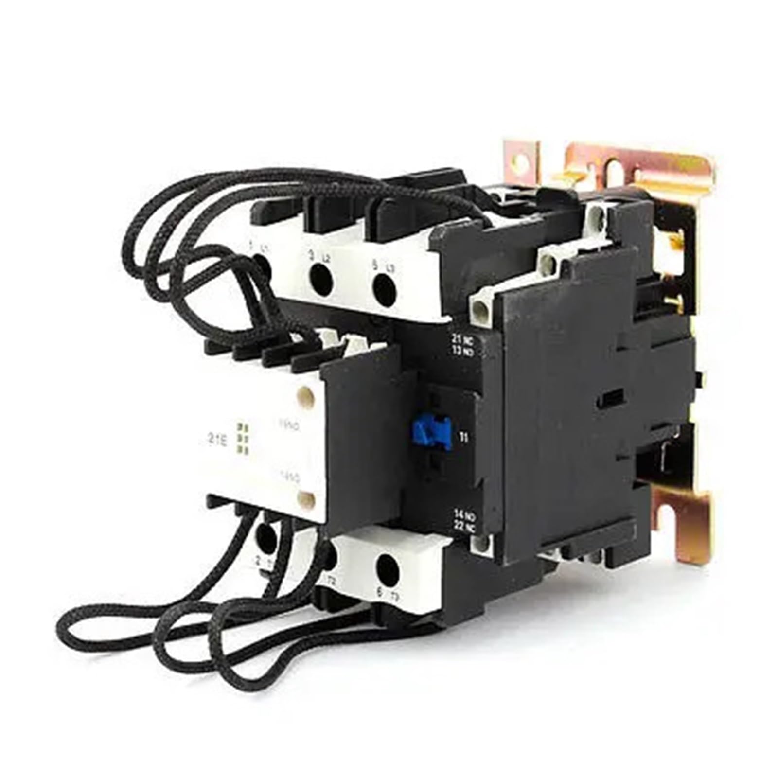 Contacteur de condensateur pour stabiliser moteur triphasé 220V bobine