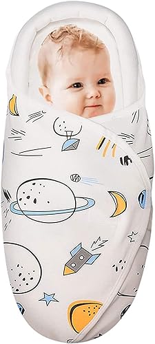 Miniatura 15 de Mantas Envolventes para Bebé de Algodón Suave Premium, Manta Envolvente Unisex para Recién Nacidos Niños y Niñas, Saco de Dormir Envolvente Vestible