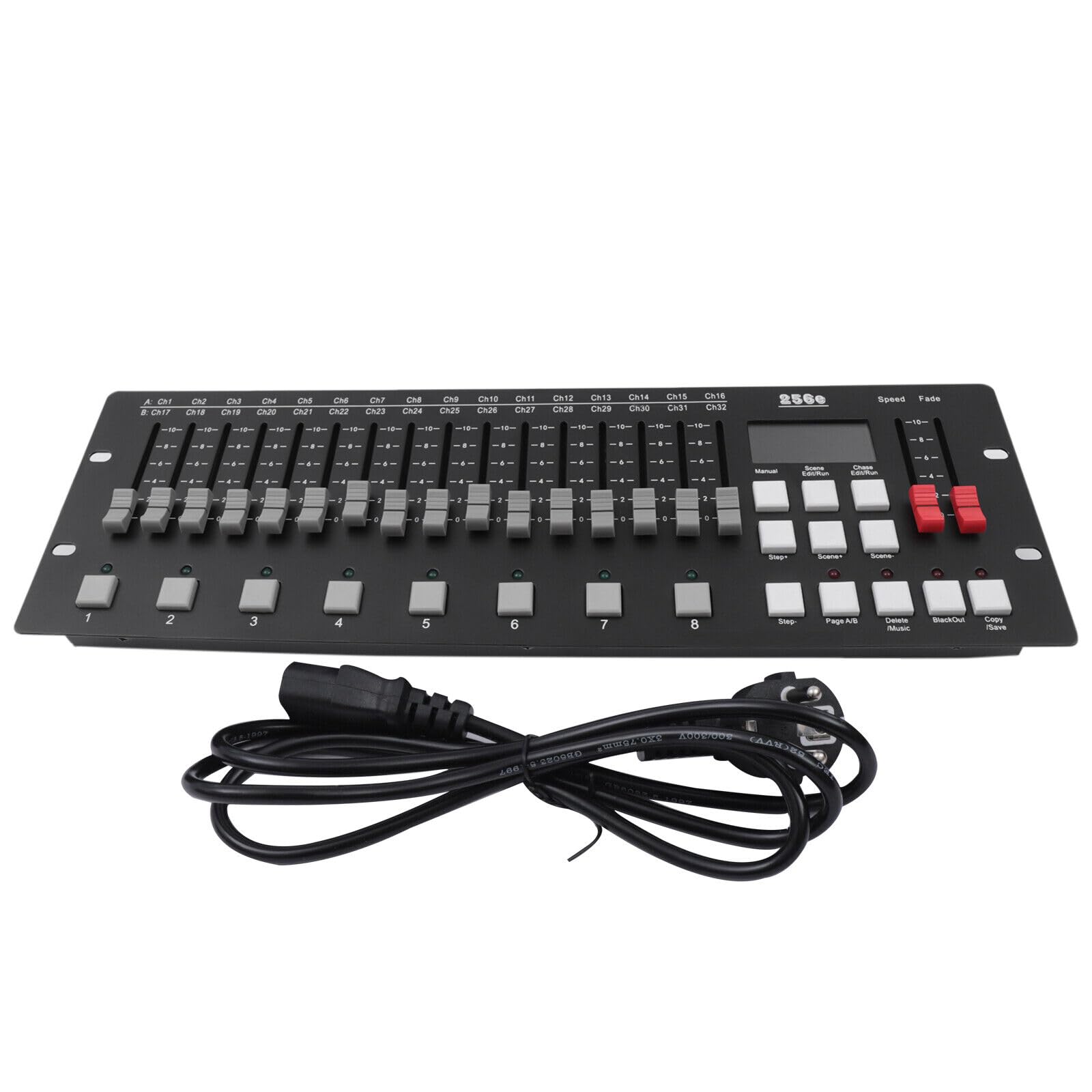 DMX Controller DMX 512 Konsole Lichtsteuerung Bühnen Lampe Operator Ausrüstung 16 Geräte für Party DJ Disco