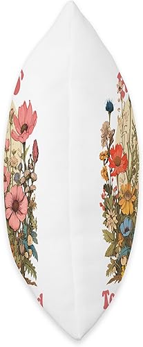 Miniatura 2 de Wildflower Gift For Women Gift For AMARIS Linda almohada retro con nombre Amaris de flores silvestres para niñas, 18 x 18 pulgadas, multicolor