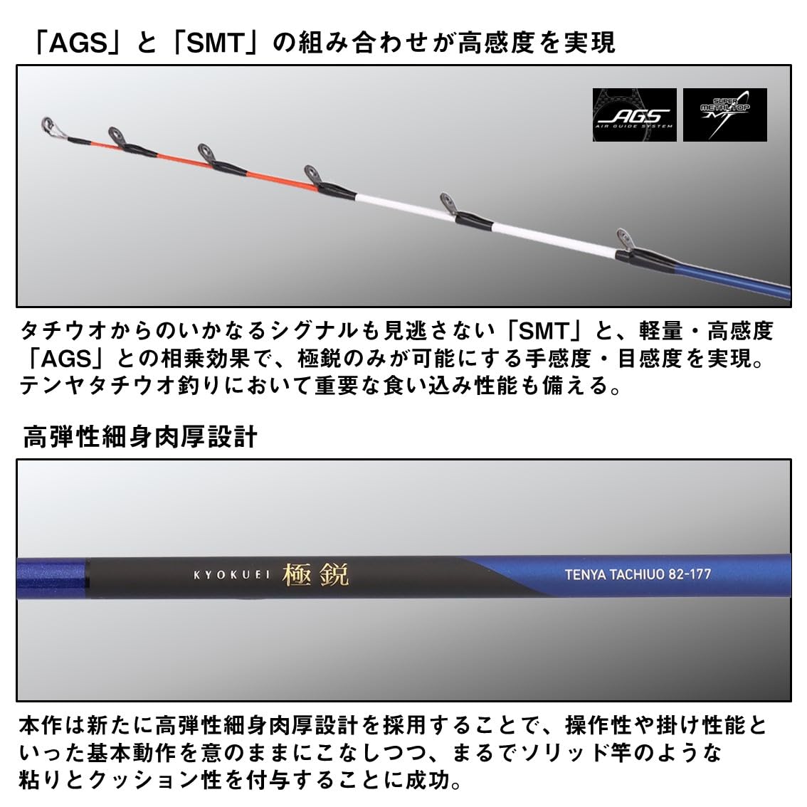 DAIWA - タチウオ竿　ダイワ Amazon | ダイワ(DAIWA) テンヤタチウオロッド 極鋭タチウオ