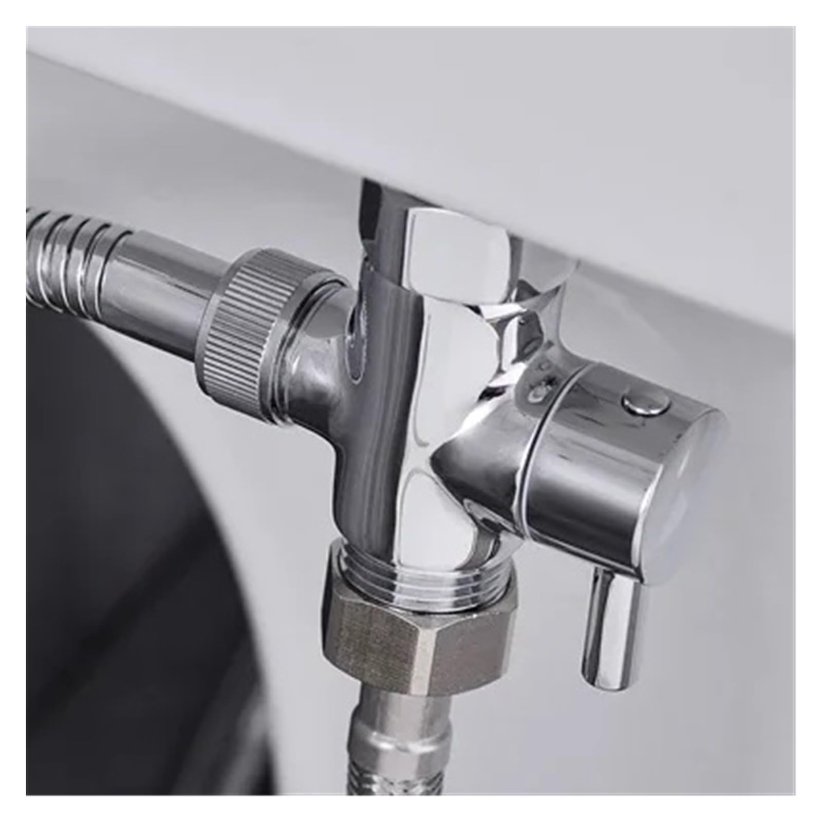 G1/2" G3/8" G7/8" G3/4" Trójdrożny zawór przełączający Adapter T do złącza wody w kranie prysznicowym(3-8 T valve)