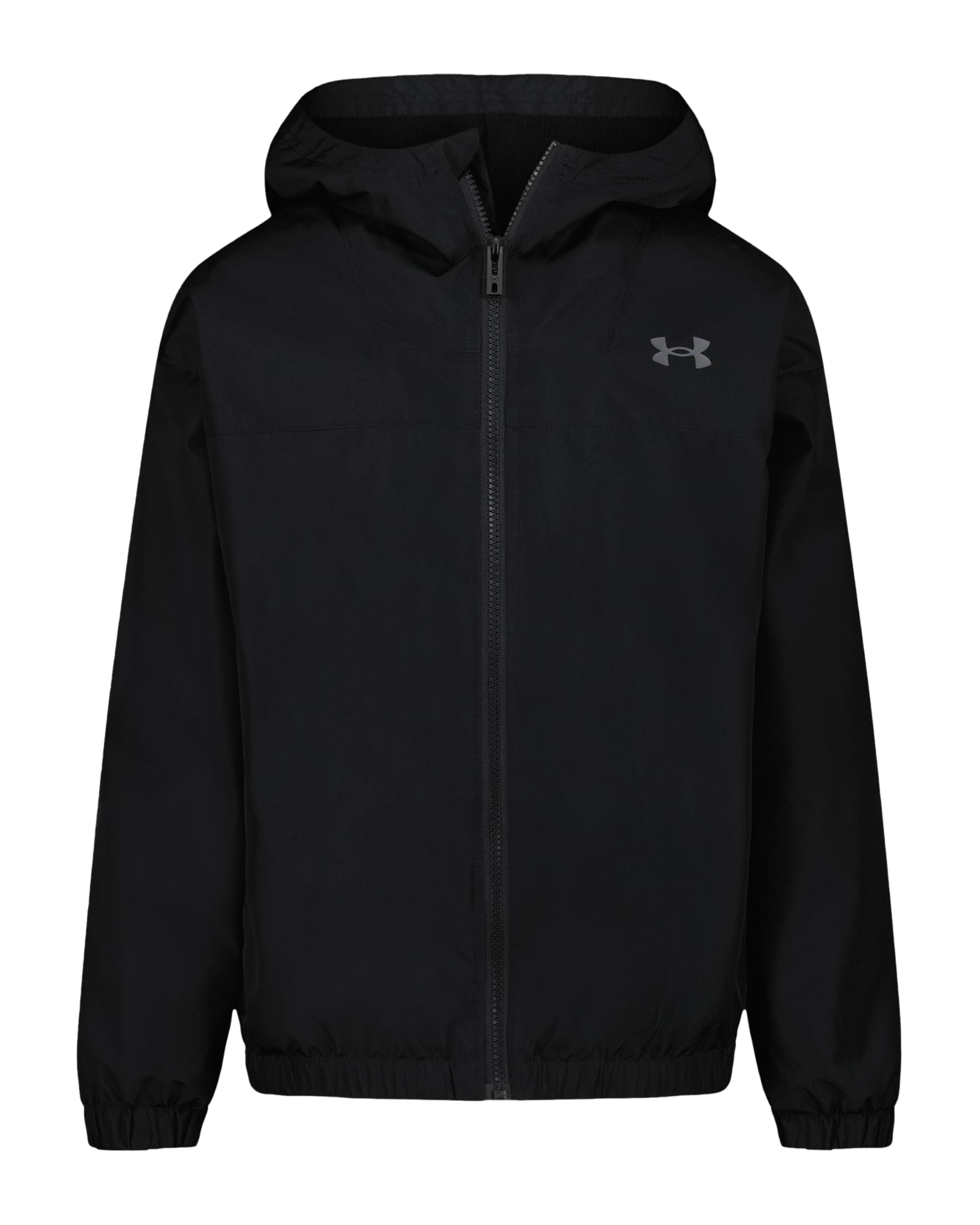 Under Armour Manataug Chaqueta Cortavientos con Capucha para Niño/Niña – Ligera, Cortavientos y Repelente al Agua, Chaqueta de Entretiempo para Colegio y Deporte