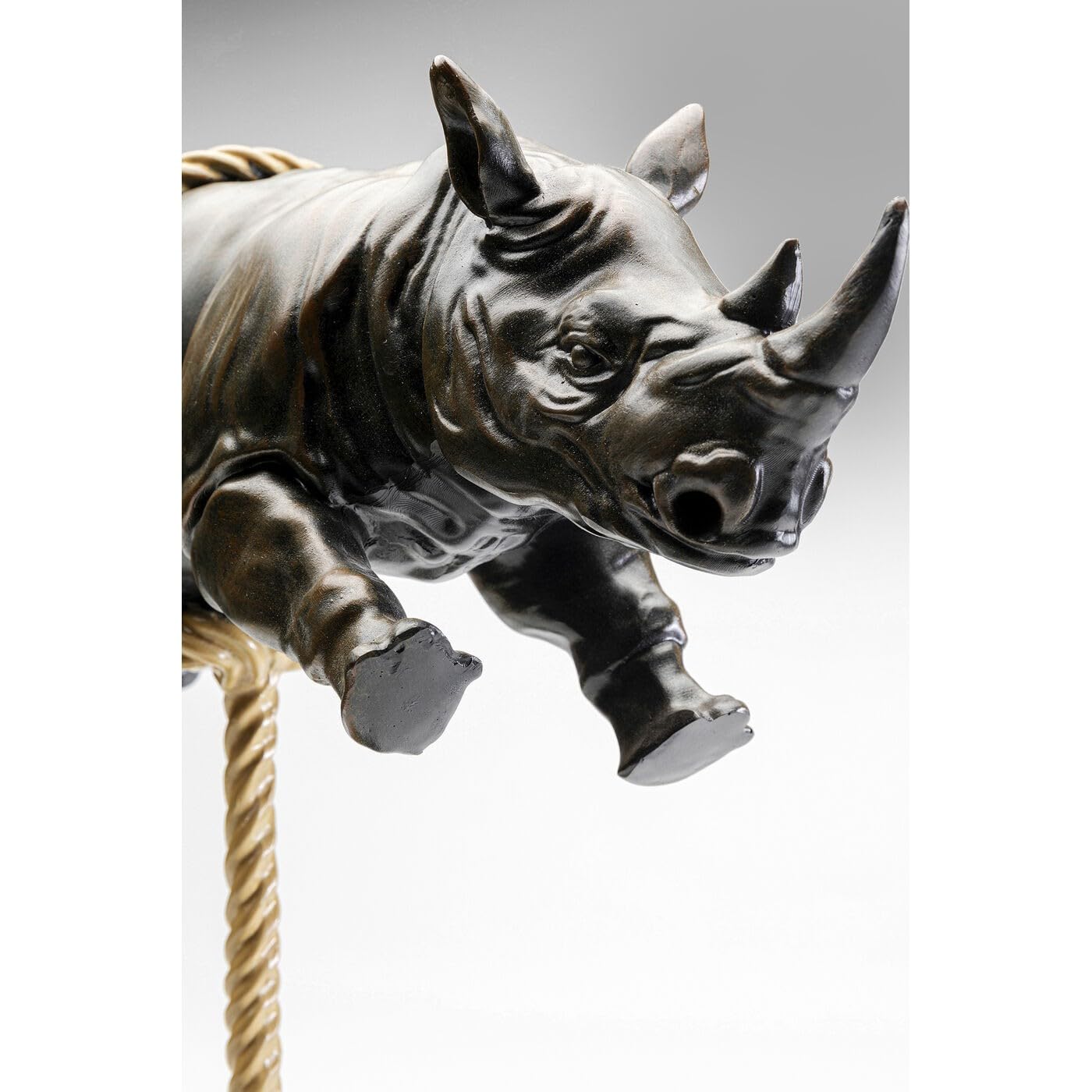 Amazon.de: Kare Design Deko Figur Artistic Rhino, Grau, Nashorn 