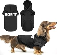 Vista 40 de BINGPET - Sudaderas con capucha de seguridad para perros, suéter para cachorros, abrigos para perros para clima frío, suéter de forro polar