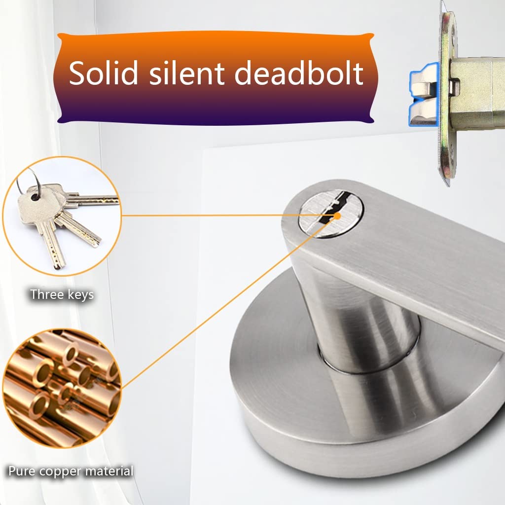 AGB Serratura SCIVOLA TRE Per Porta Scorrevole Bordo Tondo Con - Foto 5