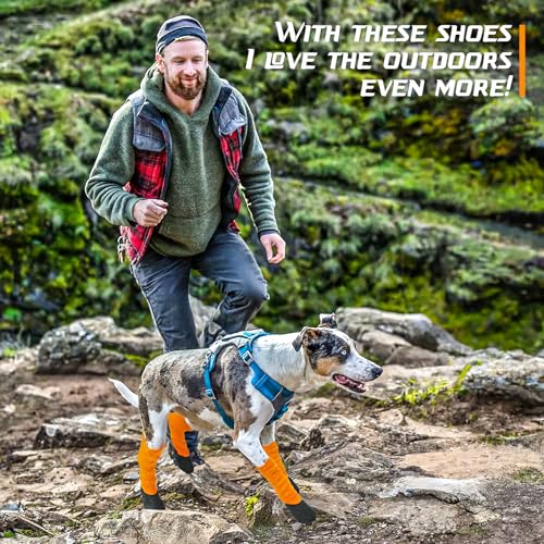 Lesotc DOG SOCKS DOG SHOES,L Dog Shoes For Large Medium Dogs, Dog Boots & Paw Protectors thumb #6