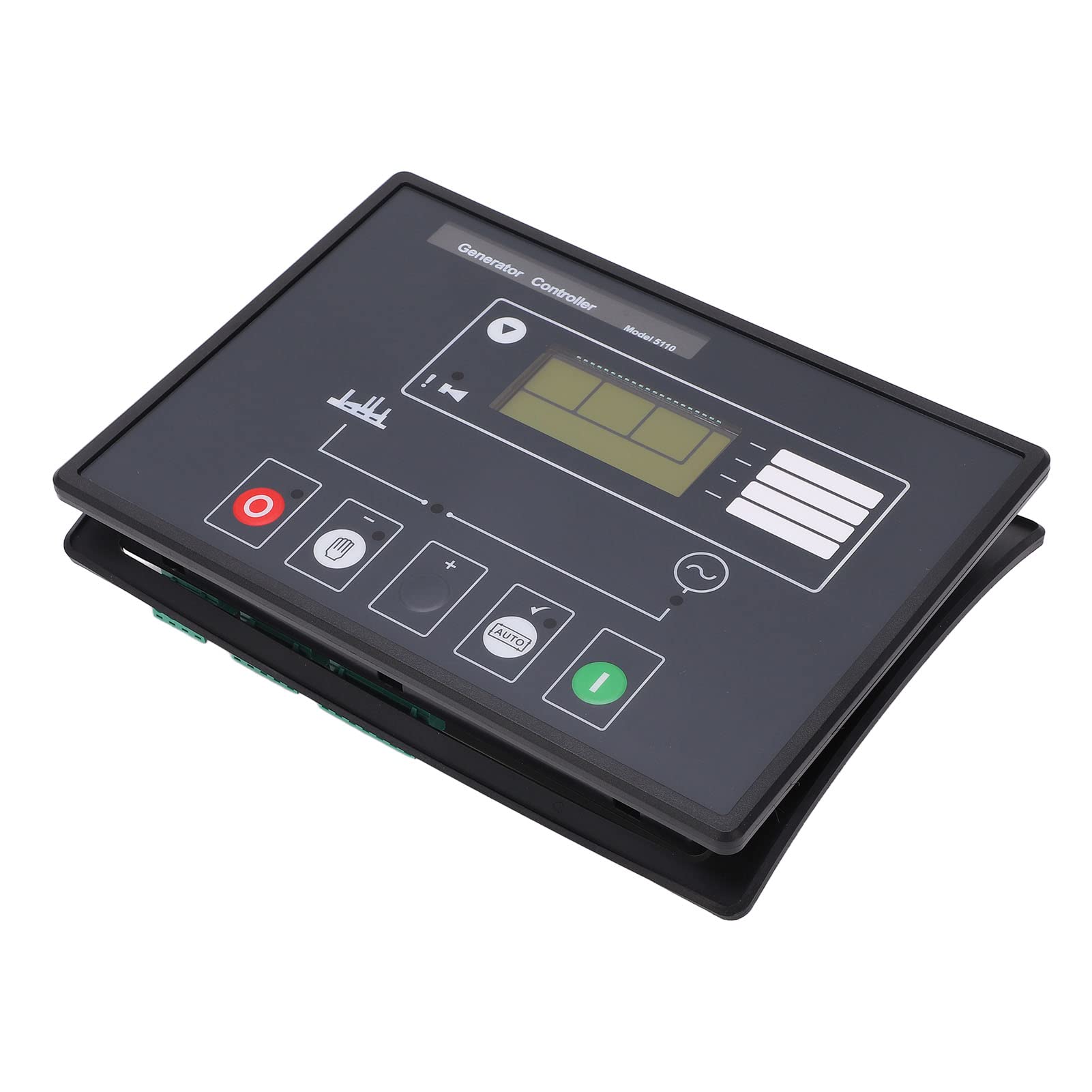 Akcesoria generatora Fictory DSE5110, automatyczne wyłączanie awaryjne, wyświetlacz LCD IP65, DC 8-35 V, panel sterowania generatora, elektroniczny kontroler generatora