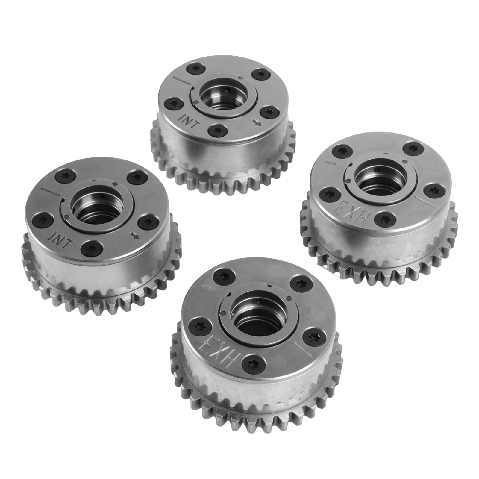 Photo 1 of COPACHI 4pcs VVT Timing Sprocket Gear Camshaft Adjuster 5184369AH 5184370AH Compatible with Pentastar V6 Dodge Chrysler Jeep Ram 3.6L After-Market Parts