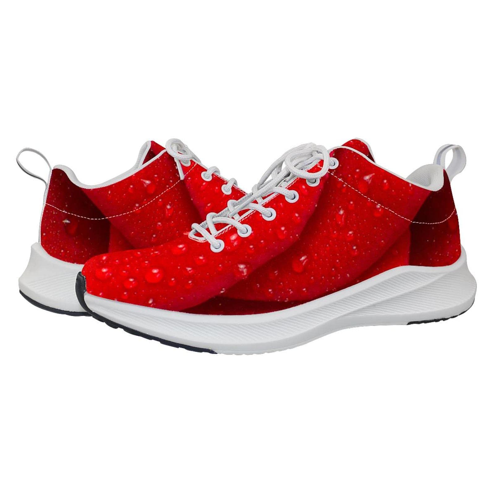 Scarpe da ginnastica uomo personalizzate Scarpe da passeggio leggere Running Sneakers Casual Atletiche Rosa, Multicolore, 34.5 EU