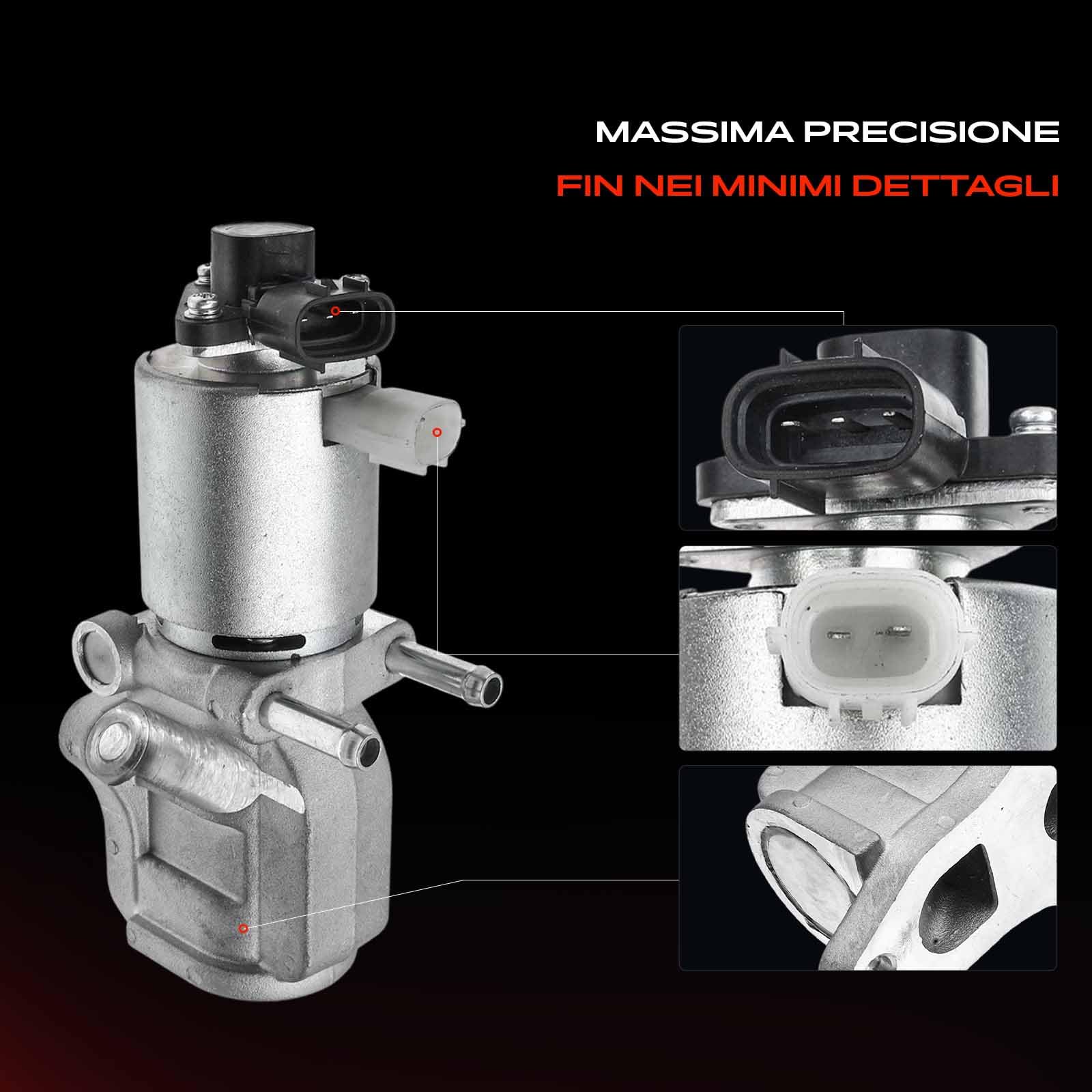 Frankberg Valvola EGR 2562027100 | Compatibile con: A.v.e.n.s.i.s Berlina T25, A.v.e.n.s.i.s T25, A.v.e.n.s.i.s Station Wagon T25